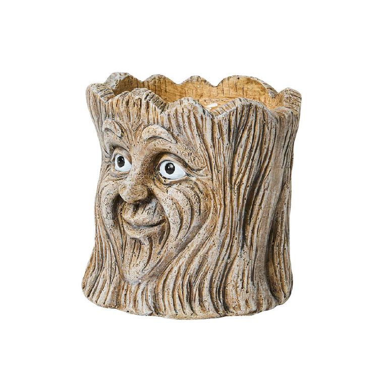 Kiwi Garden Plant Pot With Tree Face, , hi-res