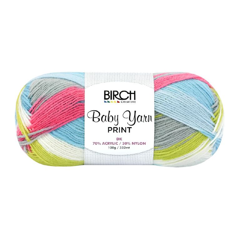 Birch Baby Print 70% Acrylic 30% Nylon 100G Mistbell, , hi-res