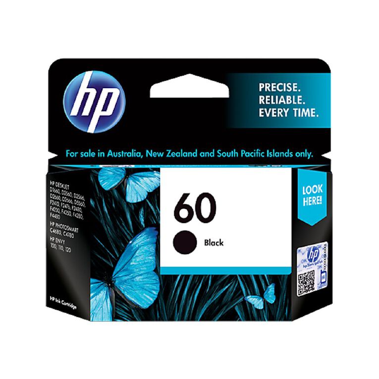 HP Ink Cartridge 60 200 Pages, , hi-res