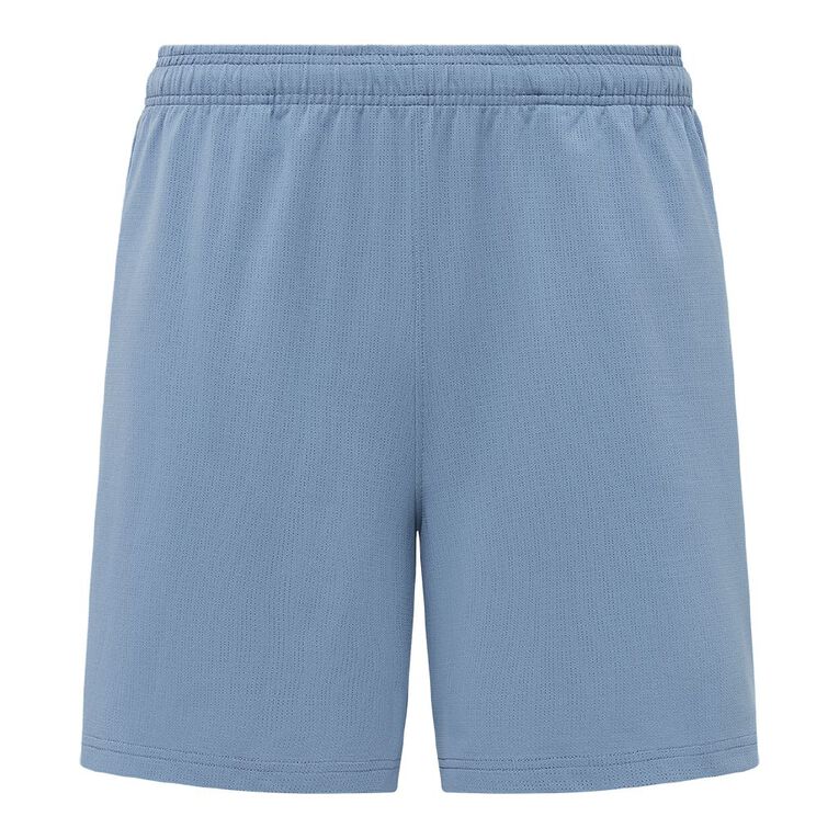 Active Intent Men's Ultra Stretch Shorts, Blue Mid, hi-res
