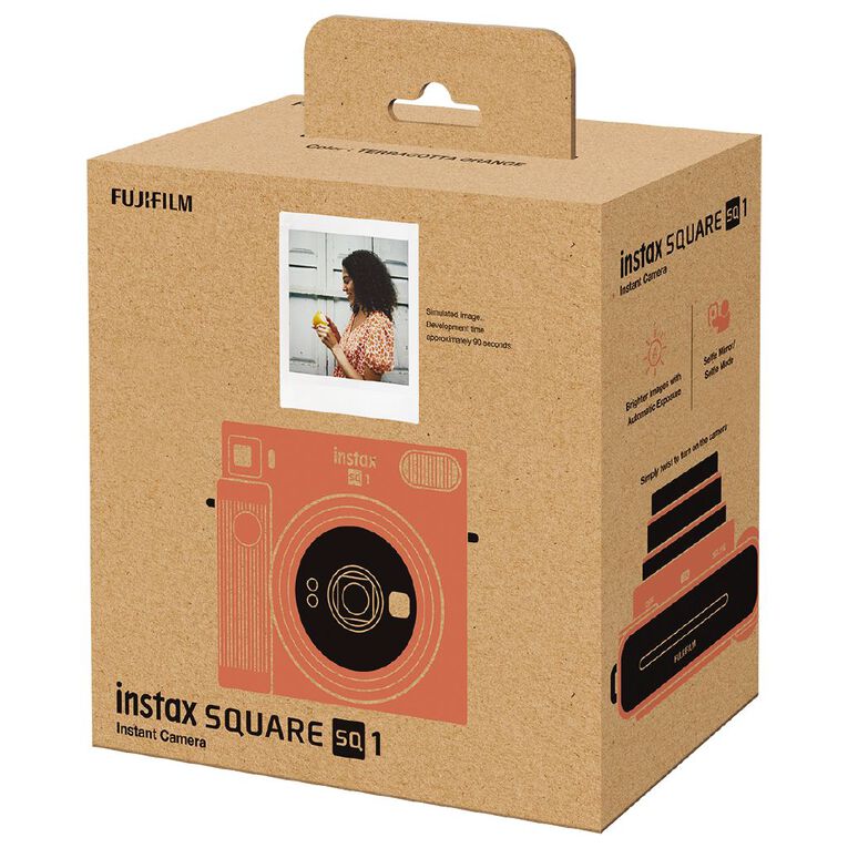 Fujifilm Instax SQ1 Instant Camera Teracotta Orange, , hi-res