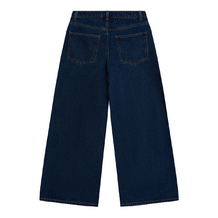 Young Original Wide Leg Jeans, Denim Dark, hi-res