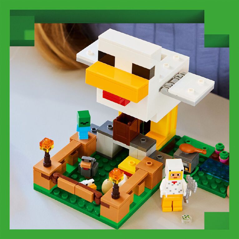 LEGO Minecraft Chicken Farm 21585, , hi-res