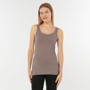 H&H Essentials Women's Stretch Longline Tank