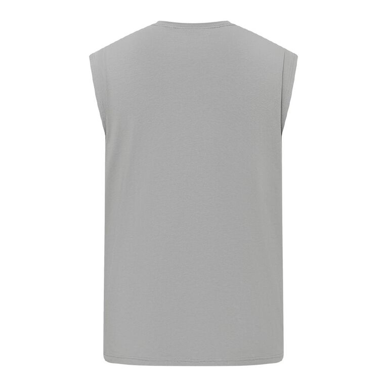 Active Intent Men's Hybrid Tank, Grey Mid, hi-res