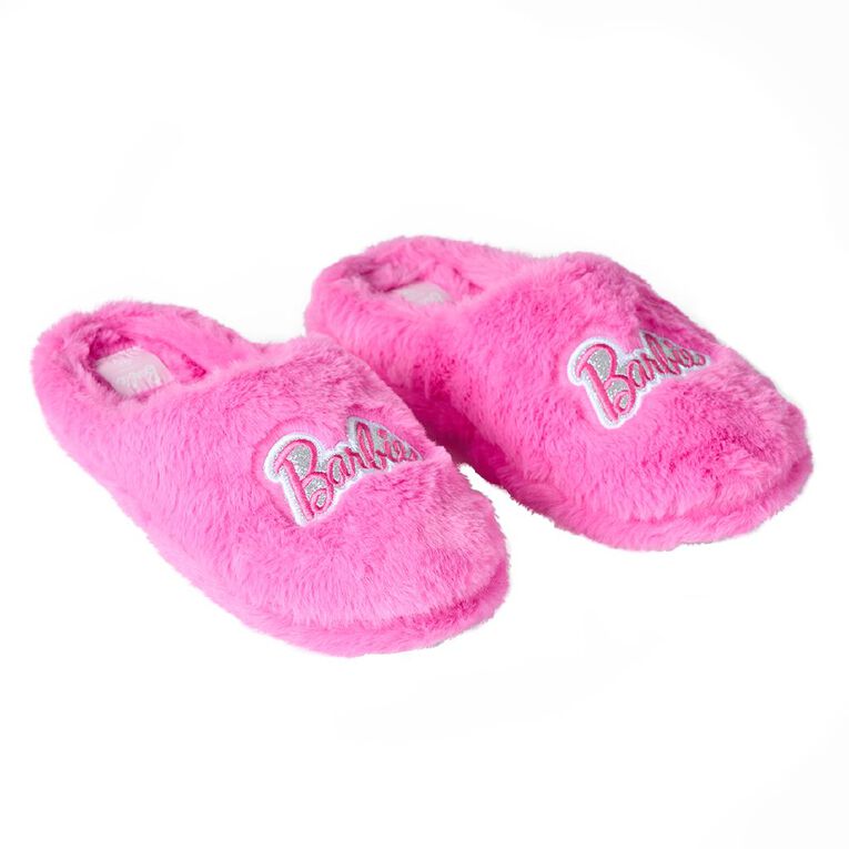 Barbie Women's Barbie Scuff Slippers, Pink, hi-res