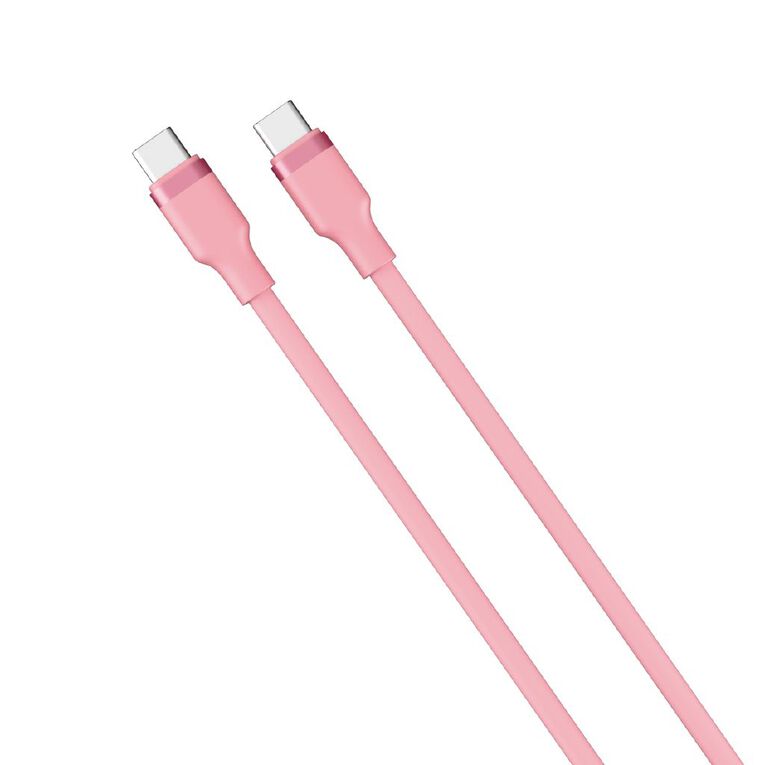 Tech.Inc 3in1 Charge Pack with Cable Charger Wireless Power Bank Pink, , hi-res