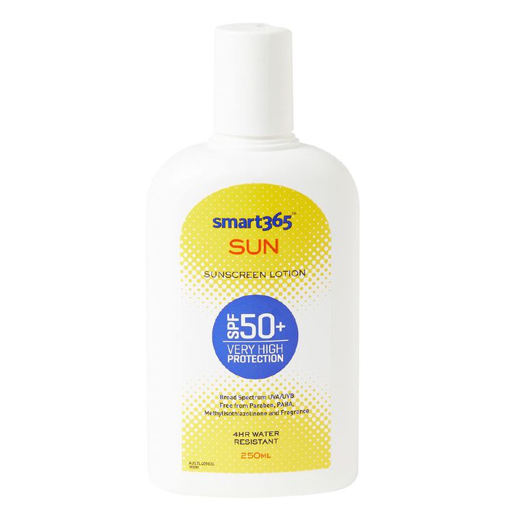 Smart365 Sunscreen Lotion SPF50+ 250ml, , hi-res