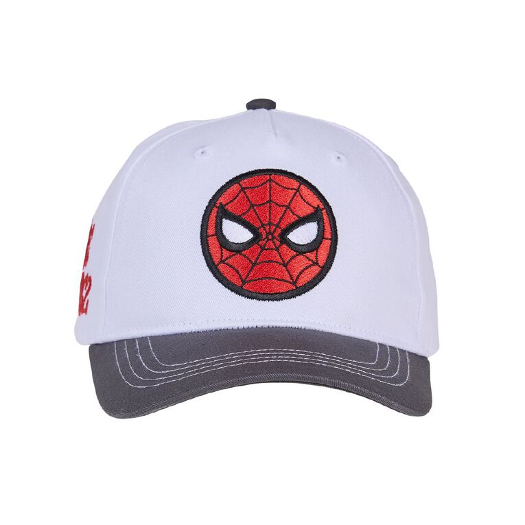 Spider-Man Kids' Cap, White, hi-res