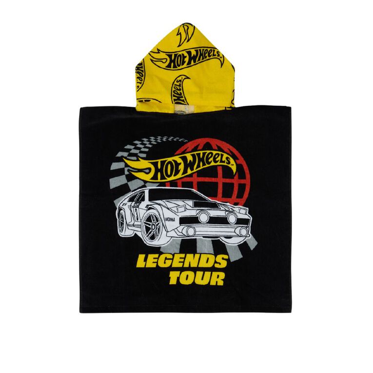Hot Wheels Hooded Beach Towel, , hi-res