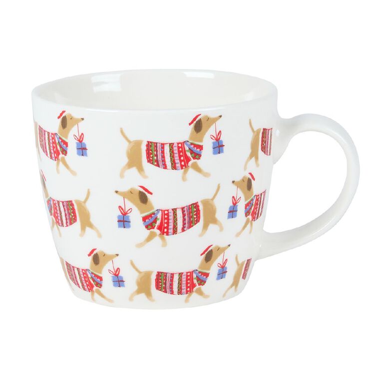 Wonderland Home Christmas Mugs Assorted, , hi-res