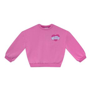 Young Original Puff Print Crew Sweat