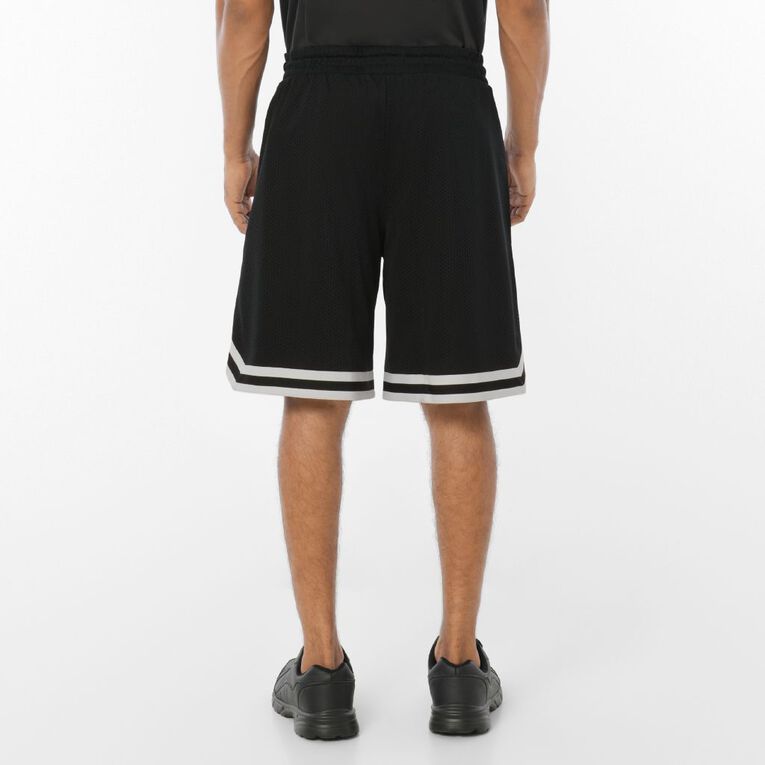 Garage Men's Basketball Shorts, Black, hi-res