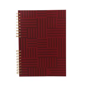 Uniti Adults Cherry Red A4 Spiral Notebook