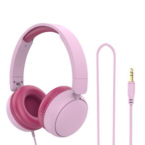 Veon 3.5mm Wired Headphones VNQ602PNK Pink