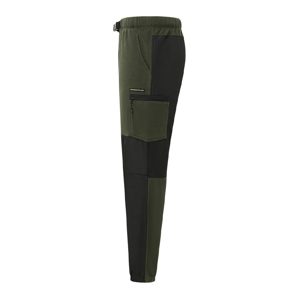 Back Country Adults' Bonded Fleece Pants Green Dark | The Warehouse