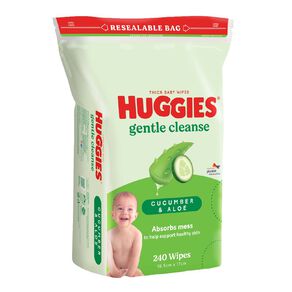 Huggies Baby Wipes Cucumber & Aloe Jumbo Pack