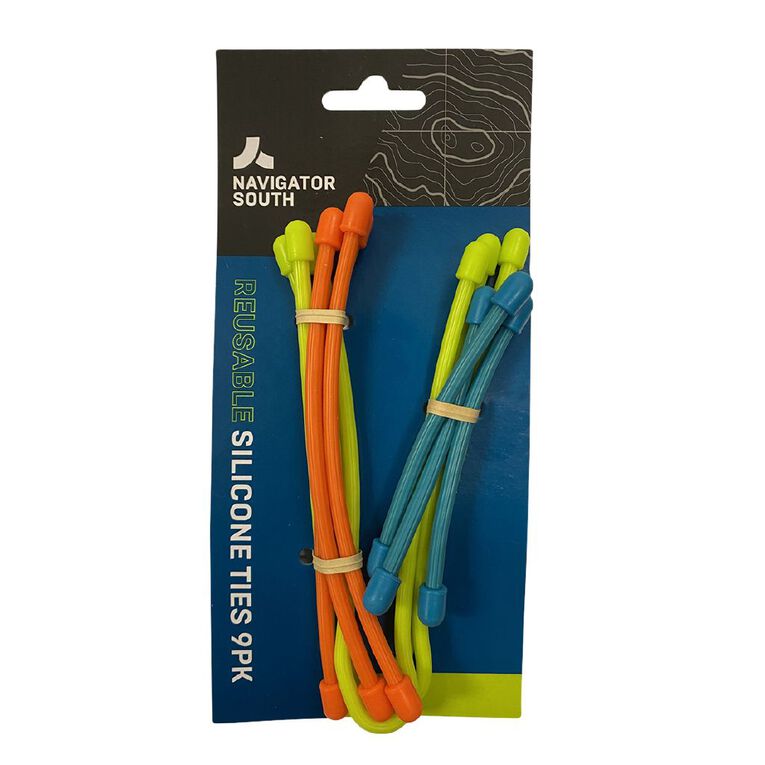 Navigator South Reusable Silicone Ties 9 pack, , hi-res