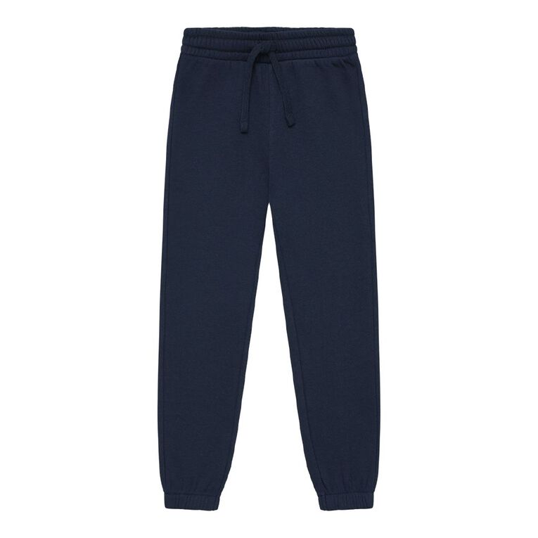 Young Original Kids' Plain Trackpants, Navy, hi-res