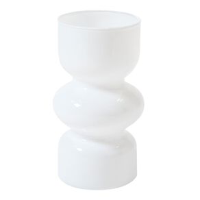 Living & Co Tinted Glass Totem Vase 18cm