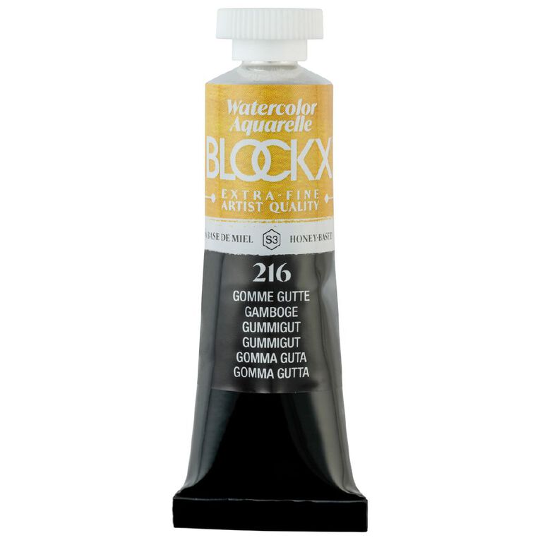 BLOCKX Watercolour Tube 15ml S3 216 Gamboge, , hi-res