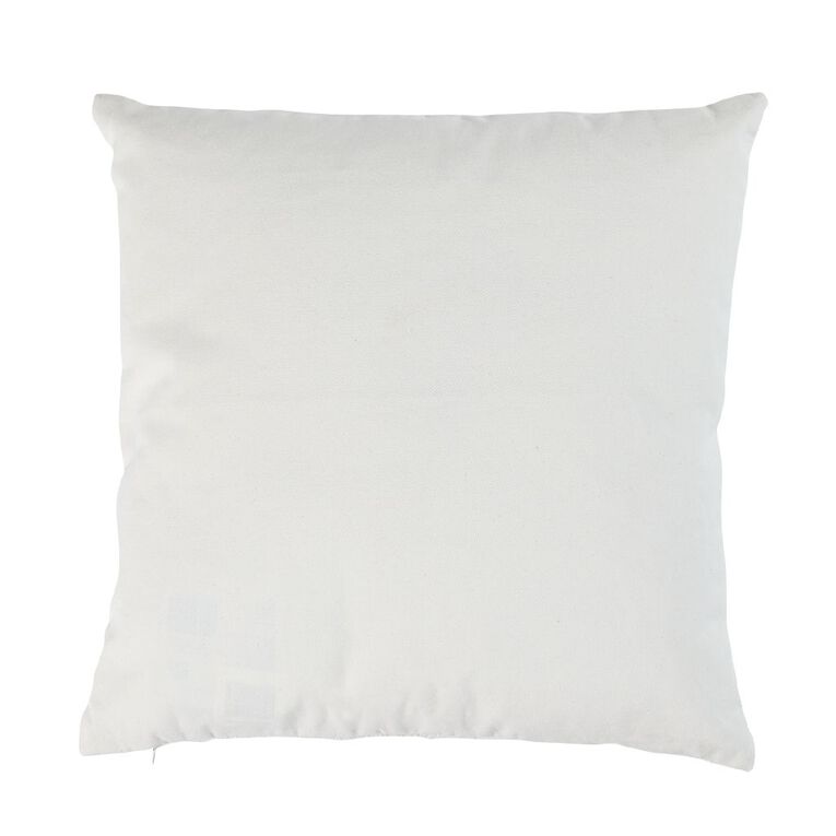 Living & Co Cushion Boucle Natural 45cm x 45cm, , hi-res