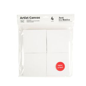 Just the Basics Canvas 4 x 4 inch