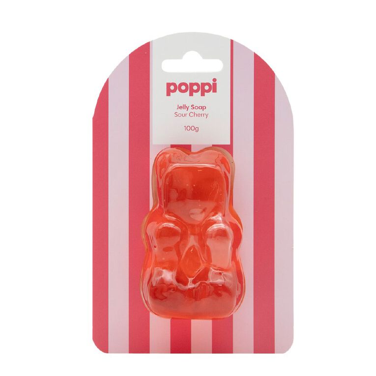 Poppi Jelly Soap Sour Cherry 100g, , hi-res