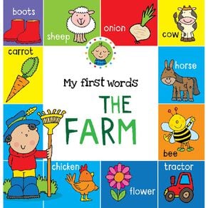 My First Words At The Farm Board Book by Blue Duck Books