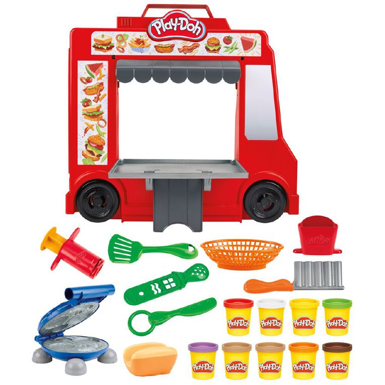 Play-Doh Burger Truck Playset, , hi-res