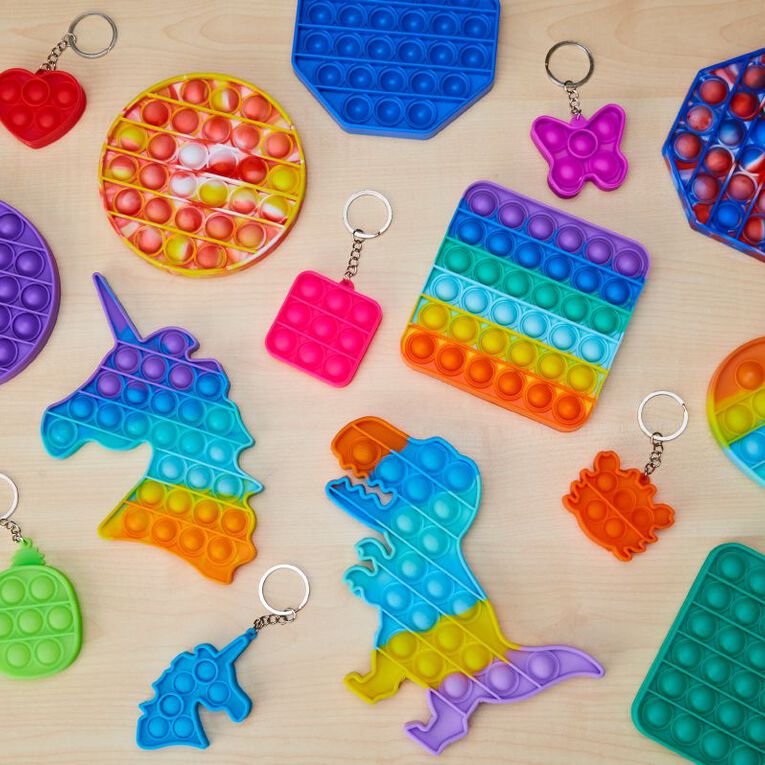 Fidget Pop-It Rainbow Unicorn | The Warehouse
