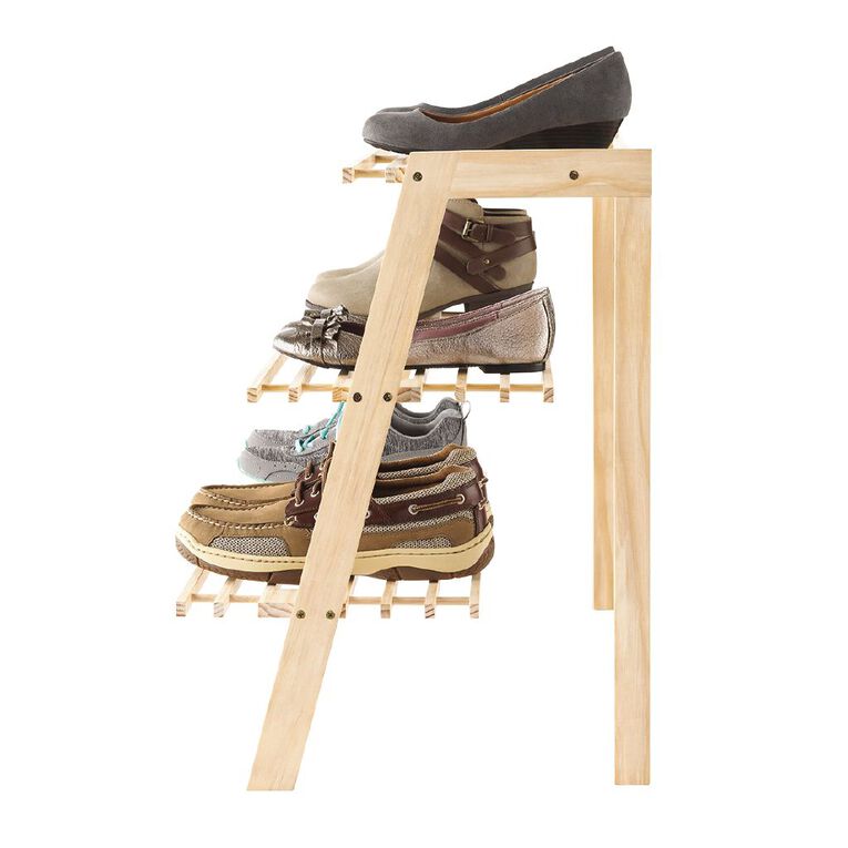 Wood Shoe Shelf The Warehouse