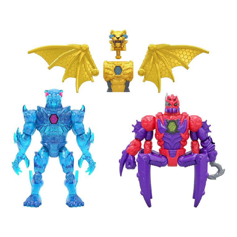 Mr Beast Lab Hybrids 2 Mix & Match Action Figure Multi Pack, , hi-res