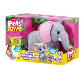 Zuru Pets Alive Mommy and Baby Surprise Series 1 Elephant