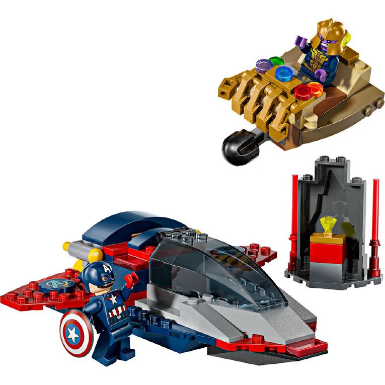 LEGO Marvel Super Heroes Captain America v Thanos 76319, , hi-res