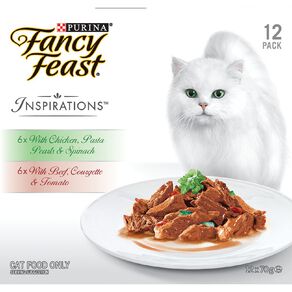 Fancy Feast Inspirations Chicken & Beef 12 Pack