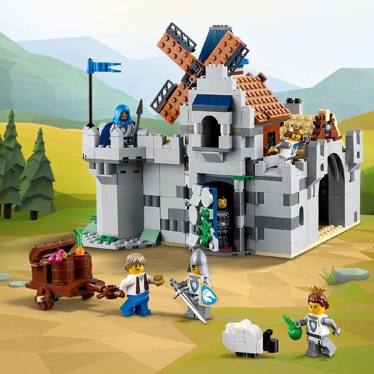 LEGO CREATOR Medieval Horse Knight Castle 31168, , hi-res