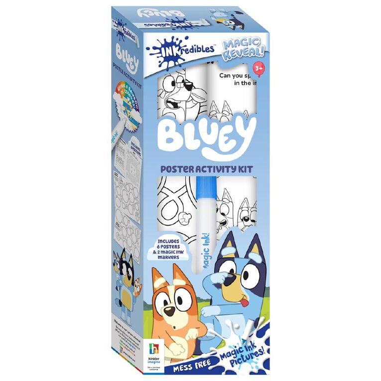 Inkredibles Bluey Poster Activ, , hi-res