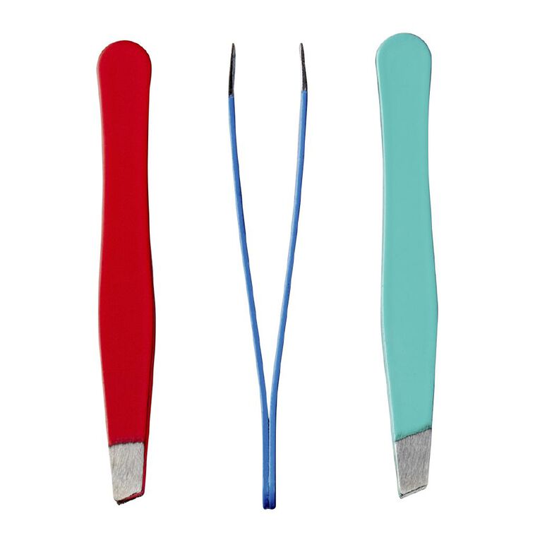 Colour Co. Mini Tweezers 3 Pack The Warehouse