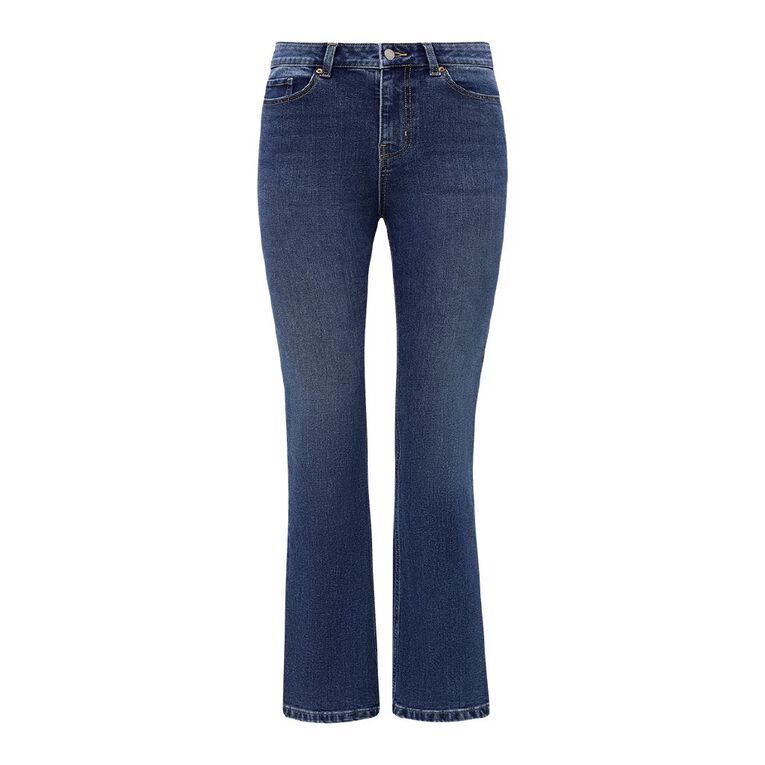 H&H Women's Mid Rise Bootcut NEW, Denim Mid, hi-res