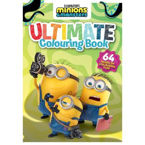 Universal: Minions And Monsters Ultimate Colouring Book