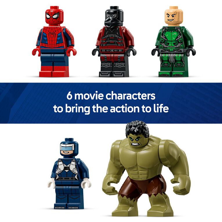 LEGO Marvel Super Heroes Spicerman Verses Hulk Epic Clash 76350, , hi-res