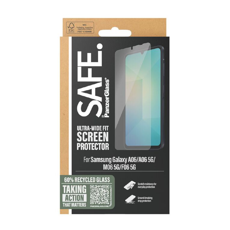 PanzerGlass SAFE Screen by Panzer Protector For Samsung Galaxy A07, , hi-res