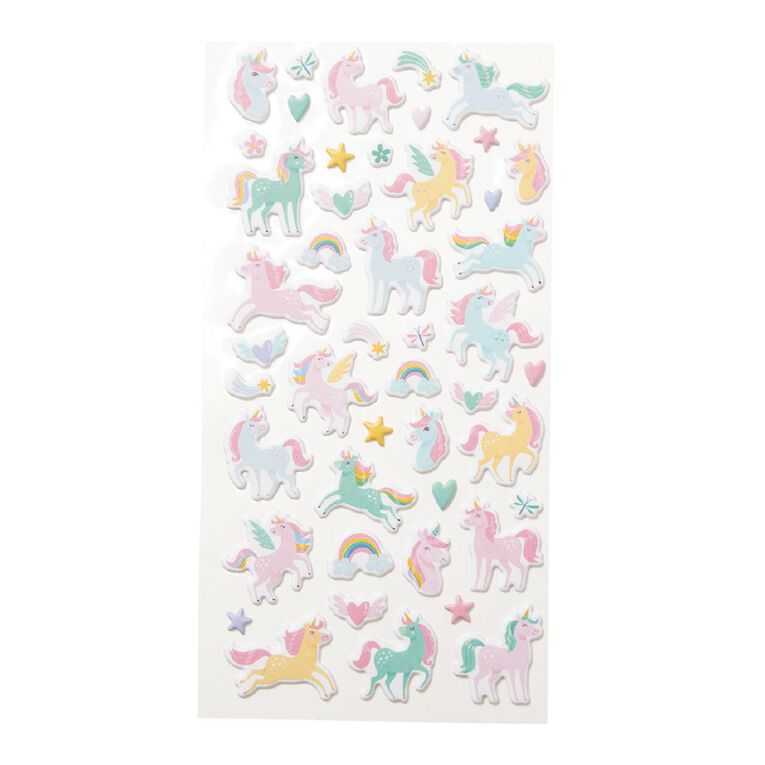 Kookie Sticker Sheet Mini Squishy Assorted, , hi-res