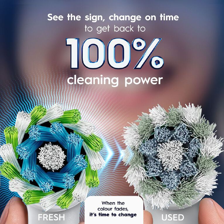 Oral-B Sensitive Clean Replacement Brush Heads 4 Pack, , hi-res