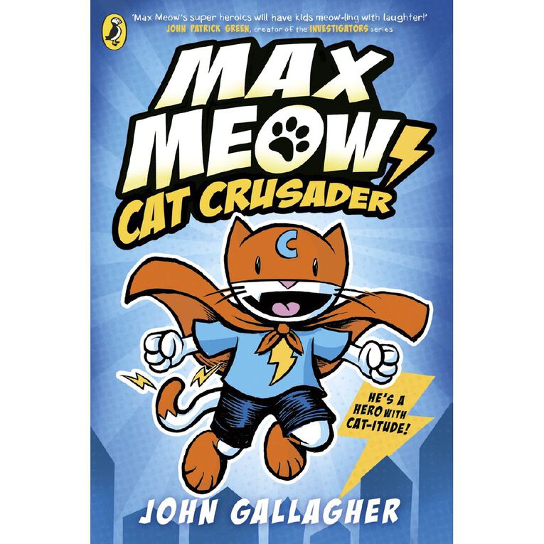Max Meow #1 Cat Crusader by John Gallagher, , hi-res