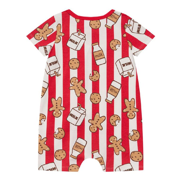Young Original Romper Ctn Xmas, Red Mid, hi-res
