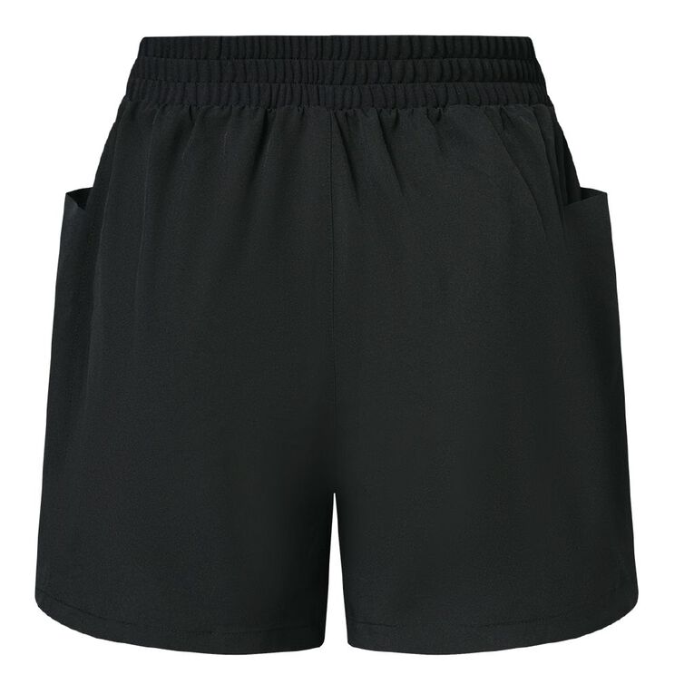 Active Intent Women's Loose Fit Training Shorts, Black, hi-res