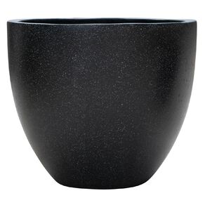 Kiwi Garden Terrazzo Egg Black