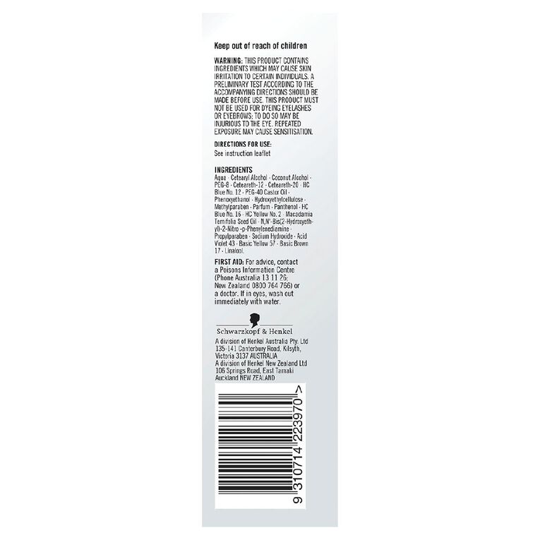 Schwarzkopf Live Colour Hair Colour Deep Black XL, , hi-res